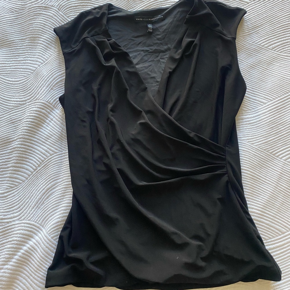 WHBM Wrap Top